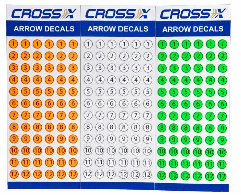 Cross-x Numéros pour flèche