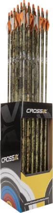 Cross-x Pointe flèche aluminium CROSS-X 539013 : France Archerie: L'univers  du tir à l'arc