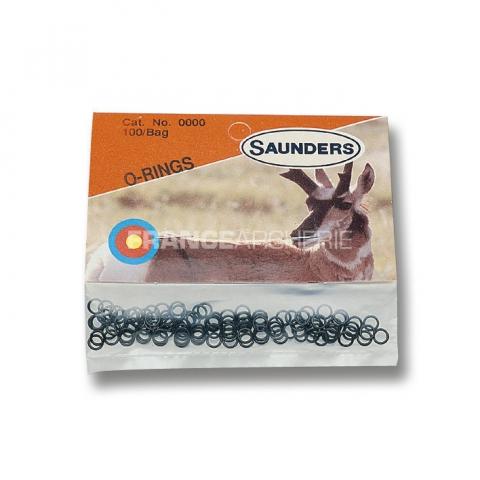 Saunders O-rings caoutchouc (lot de100)