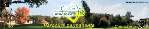 Parcours 3D Events / France Archerie